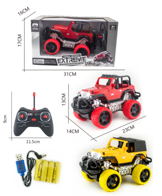 Mașina Off Road Teleghidată cu Baterii Reîncărcabile