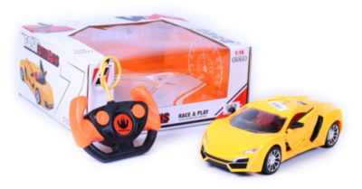 Mașina de Curse Teleghidată, ușile se deschid, 27cm  | image