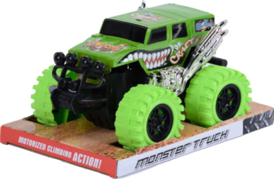 Jeep cu Roți Mari și Amortizoare cu Fricțiune | image