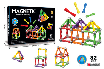 Constructor Magnetic 82 Piese | image