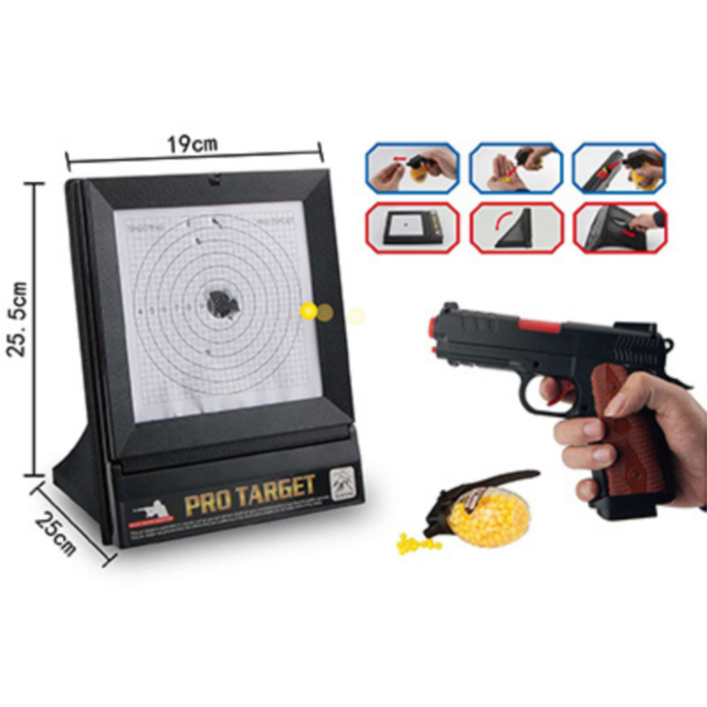 Set de Antrenament de Tir pentru Țintire Pro Target – Pistol și Țintă Inclusă