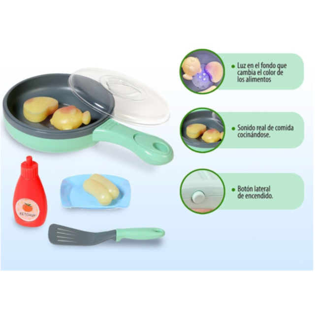Set de Gătit Magic cu Schimbare de Culoare și Efecte Realiste