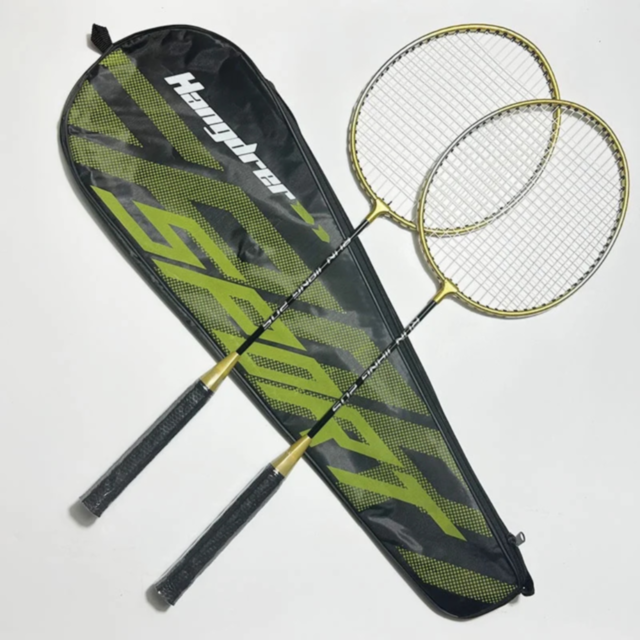 Set 2 Rachete Badminton cu Geantă și Fluturași Inclusi | Ideal pentru Familie și Prieteni