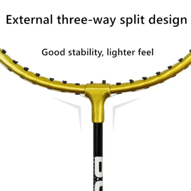 Set 2 Rachete Badminton cu Geantă și Fluturași Inclusi | Ideal pentru Familie și Prieteni