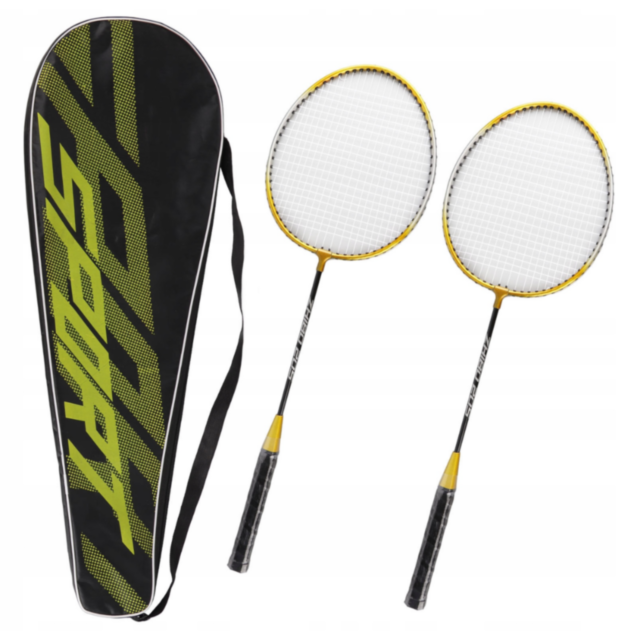 Set 2 Rachete Badminton cu Geantă și Fluturași Inclusi | Ideal pentru Familie și Prieteni
