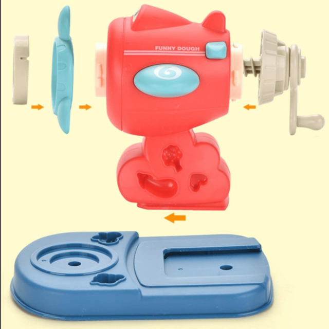 Mașină de Paste Plastilină Copii cu Accesorii Colorate