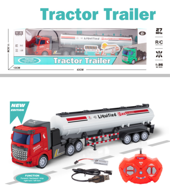 Camion Teleghidat cu Baterii Reîncărcabile