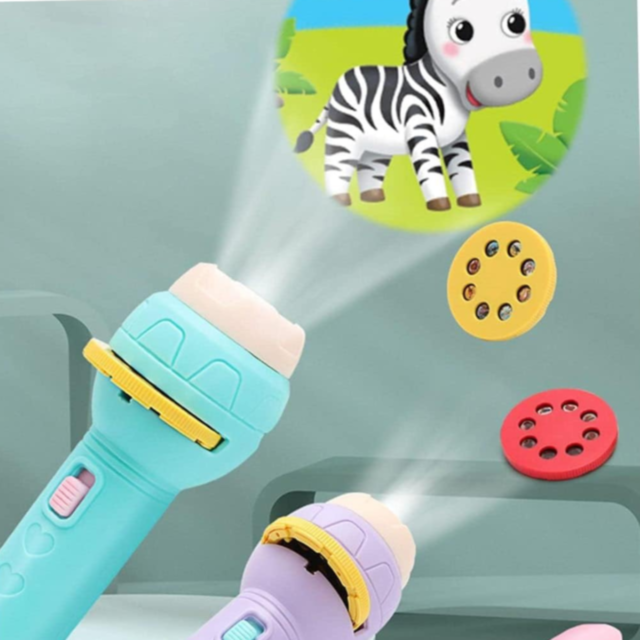 Proiector de povești pentru copii - Lanternă cu imagini