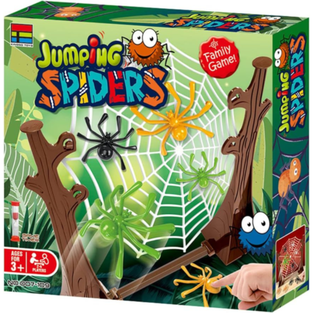 Joc Interactiv Păianjeni Săltăreți – Distracție și Îndemânare