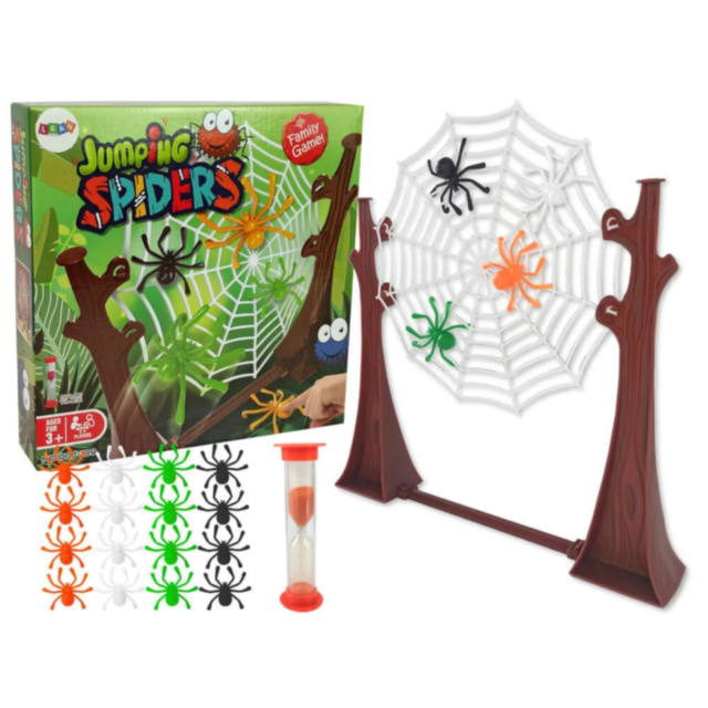 Joc Interactiv Păianjeni Săltăreți – Distracție și Îndemânare
