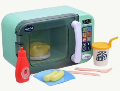 Cuptor cu Microunde Interactiv pentru Copii – Joc de Bucătărie | image