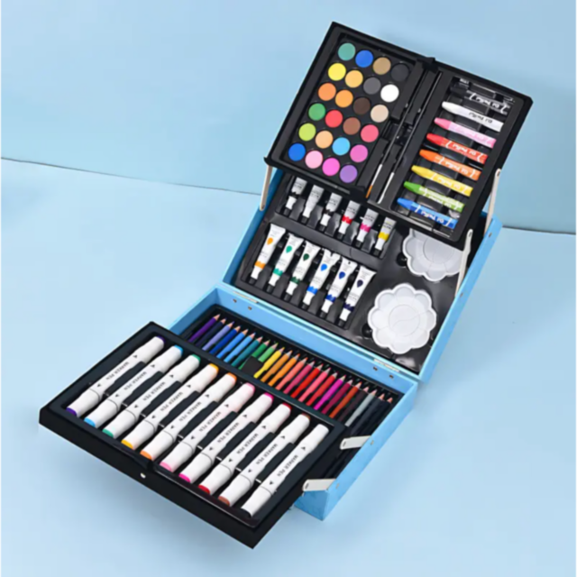 Set de Artă Creativă cu 82 de Piese în Valiză Elegantă