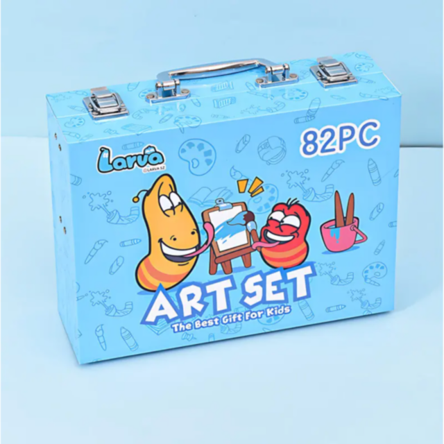 Set de Artă Creativă cu 82 de Piese în Valiză Elegantă