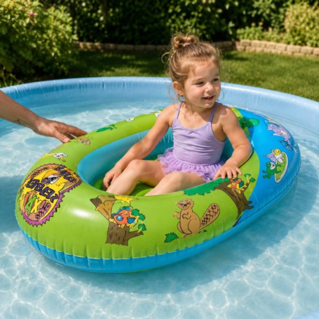 Bărcuță Gonflabilă Copii pentru Piscină și Mare