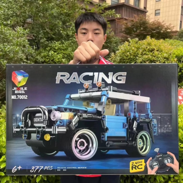 Set Construcție Mașină RC Off-Road 377 Piese