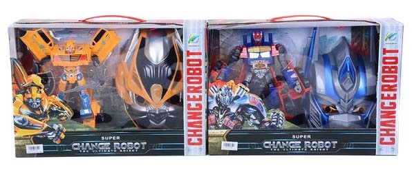 Set Mască și Robot Tranformabil