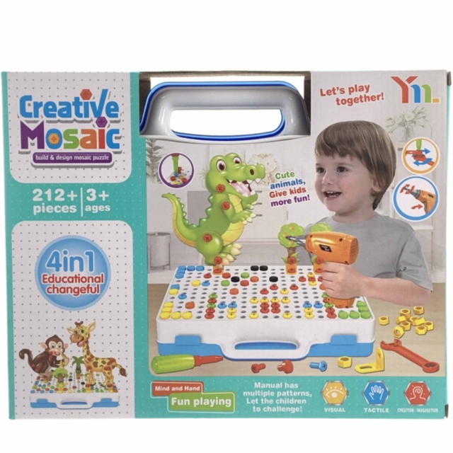 Atelierul de Construcție cu Bormașină Mecanică, 212 piese 