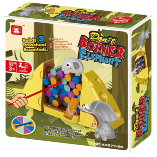 Joc de Îndemânare – Nu Deranja Elefantul! Distracție și Concentrare