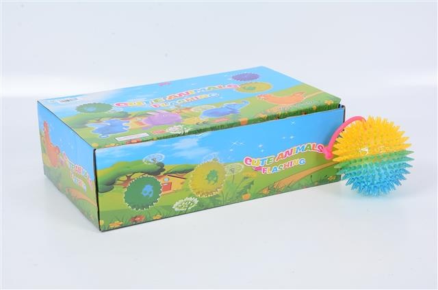 Mega Mingea YoYo 10cm, cu Țepi, Sunete și Lumini, 6buc./set, preț pentru 1 buc