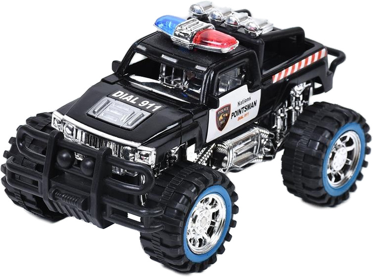 Jeep Polițist cu Fricțiune