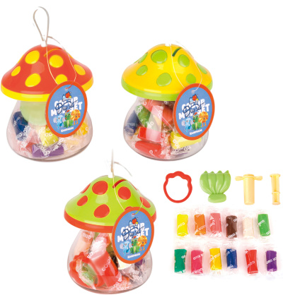 Set Plastilină cu 12 Culori și Forme de Modelat  | image