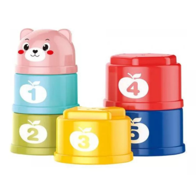 Set Interactiv pentru Bebeluși „Stacked Cup”