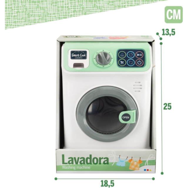 Mașină de Spălat Interactivă pentru Copii cu Lumini și Sunete