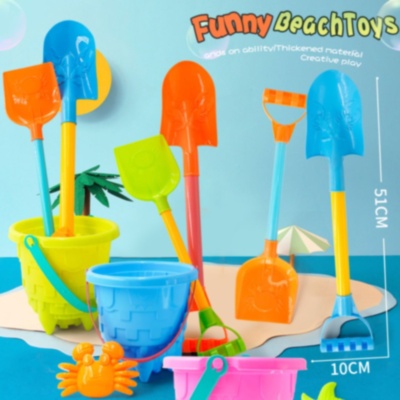 Set Jucării Nisip „Castel Magic” cu Găletușă și Unelte Extra-Lungi (culoare aleatorie) | image