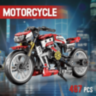 Set de construcție Motocicletă Racing cu 467 piese 