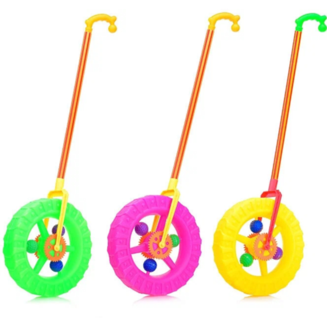 Roata Magică de Tras pentru Copii (culoare aleatorie) 