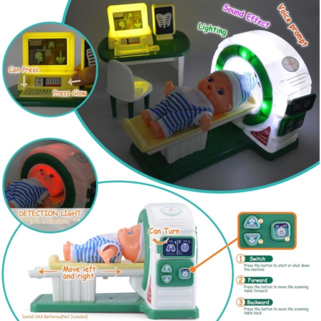 Set Doctor pentru Copii cu Scanner și Accesorii