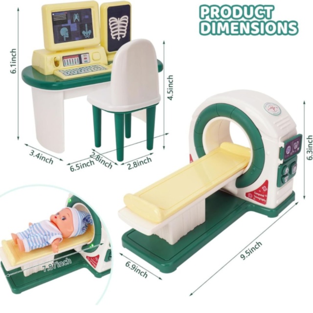Set Doctor pentru Copii cu Scanner și Accesorii
