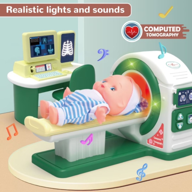 Set Doctor pentru Copii cu Scanner și Accesorii