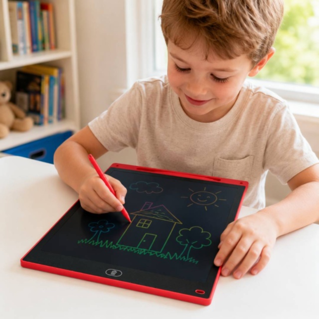 Tabletă LCD mare pentru desen și scris copii