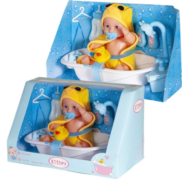 Bebelușul  la Oliță  cu Cădiță, Duș, Biberon, Suzetă și Set de Baie