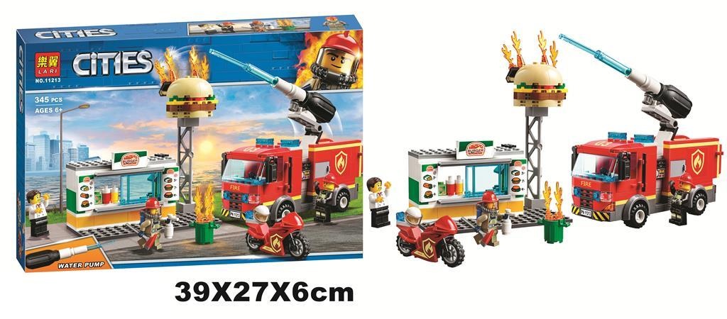 Stingerea Incendiului de la Burger Bar, set construcție 345 det.