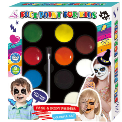 Set Pictură pe Față și Corp, 9 culori | image