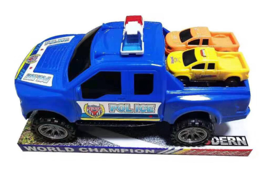 Mașina Off-Road de Tractare cu 2 Mașinuțe, 24cm 