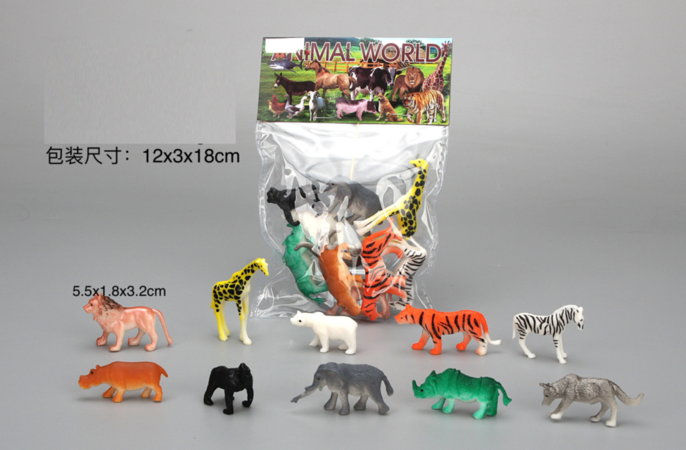 Set Mini 10 Animale din Junglă