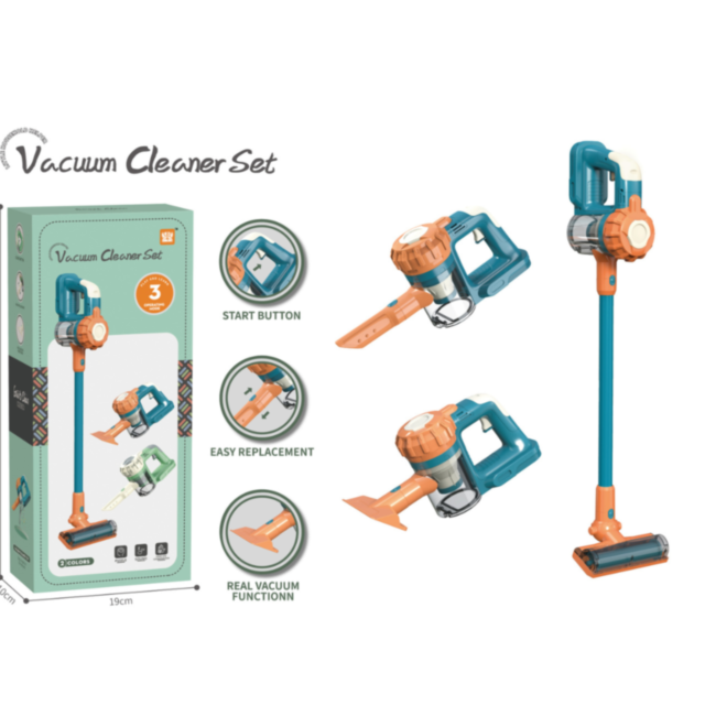 Aspirator de Jucărie Interactiv cu Lumină și Sunete