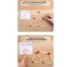 Set educativ Matchstick Men - Puzzle creativ cu bețe de chibrit