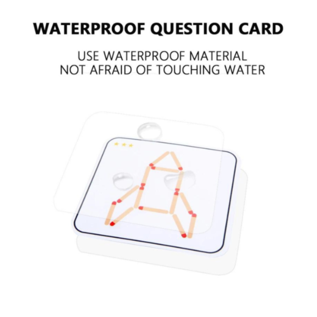 Puzzle Educațional Matchstick - Joc de Construcție și Logică