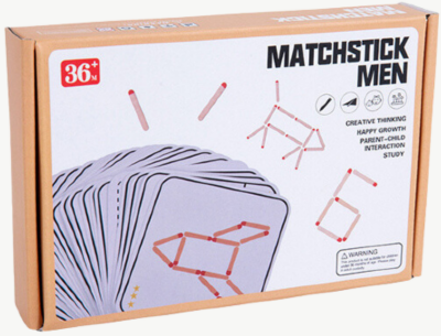 Puzzle Educațional Matchstick - Joc de Construcție și Logică | image