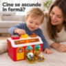 Fermă interactivă Pop Up cu animale, lumini și pian