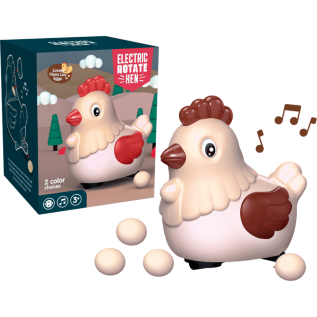Găină Electrică Interactivă cu Ouă și Muzică