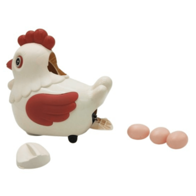 Găină Electrică Interactivă cu Ouă și Muzică