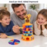 Joc de îndemânare Tumbling Cake cu bile colorate