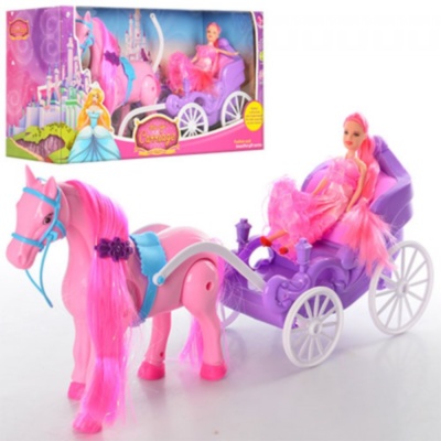 Caleașcă Muzicală cu Prințesă și Căluț care Merge | image
