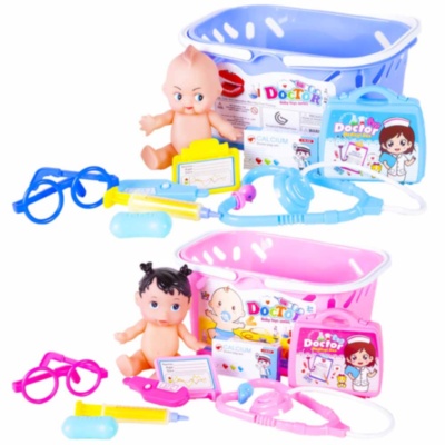 Trusa Doctorului cu Bebeluș și 10 Accesorii | image