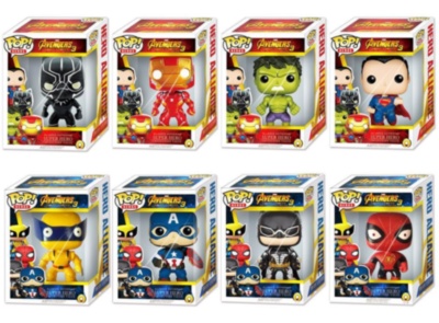 Figurina Pop Heroes cu Lumini | image